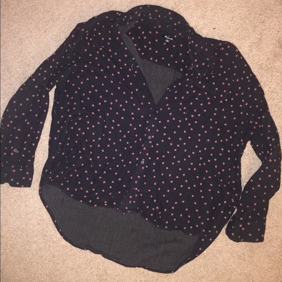 NWOT Madewell long sleeve button up (XL) - Picture 1 of 2